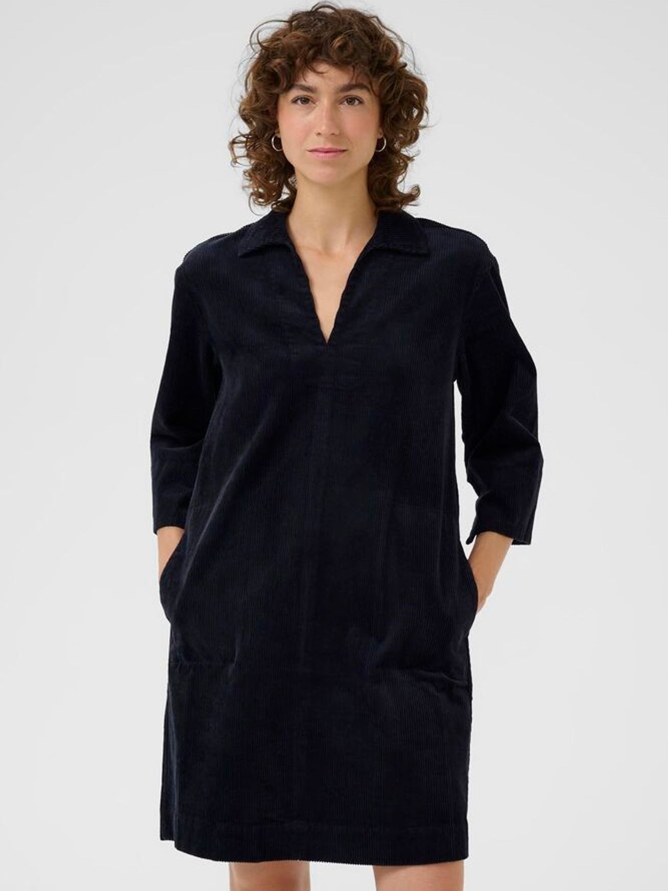 Cordkleid Sharri PW dark navy