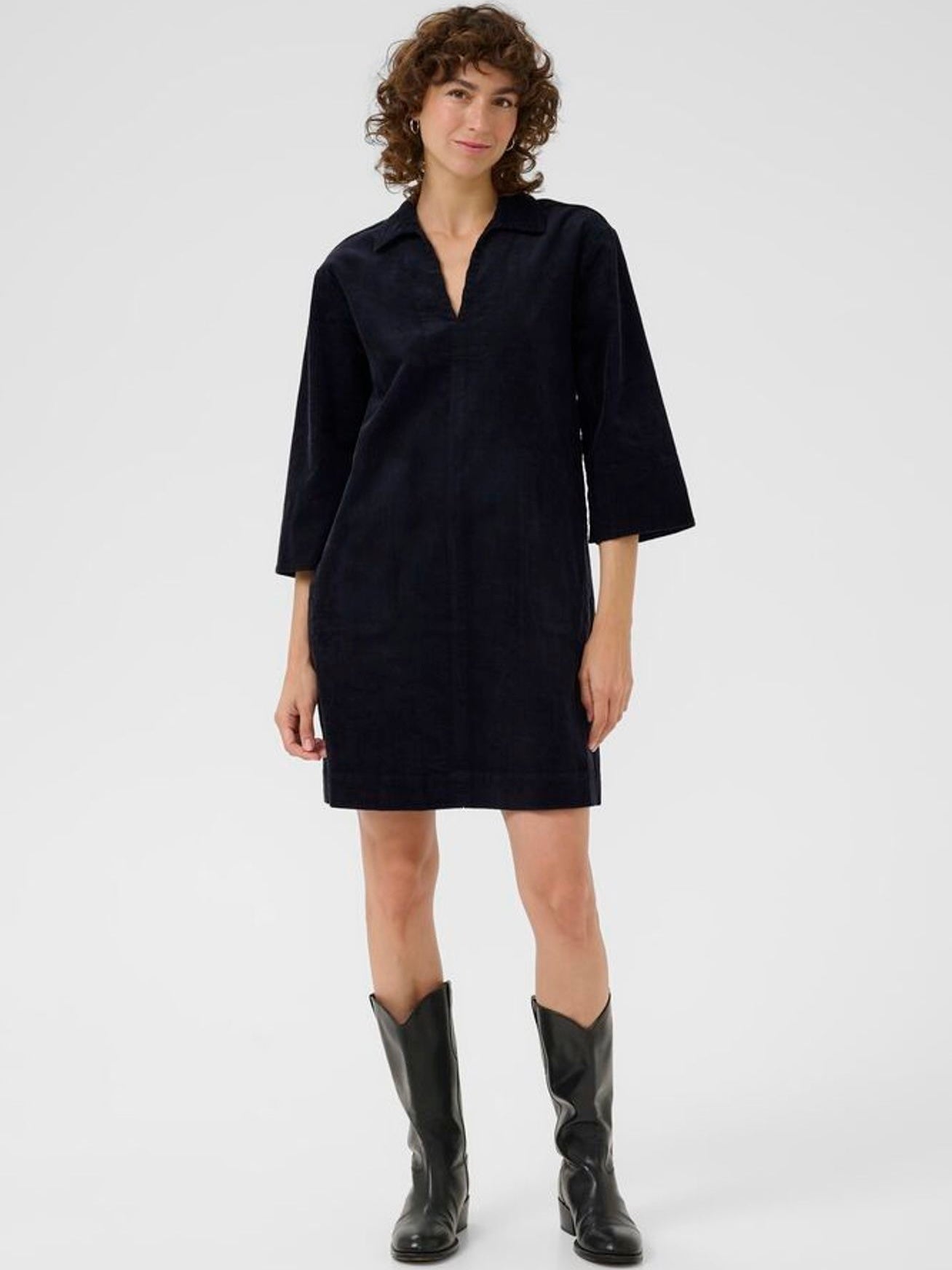 Cordkleid Sharri PW dark navy