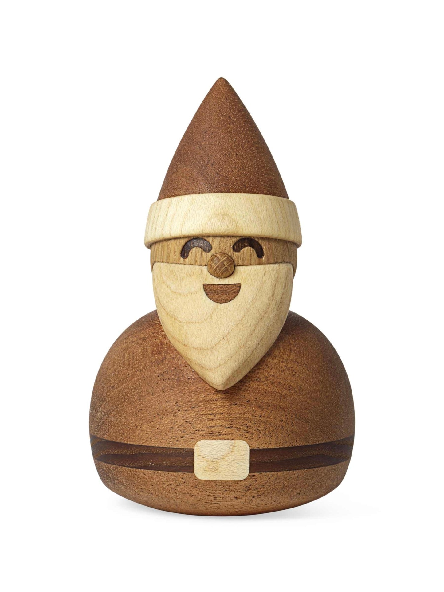 Wooden Santa figure