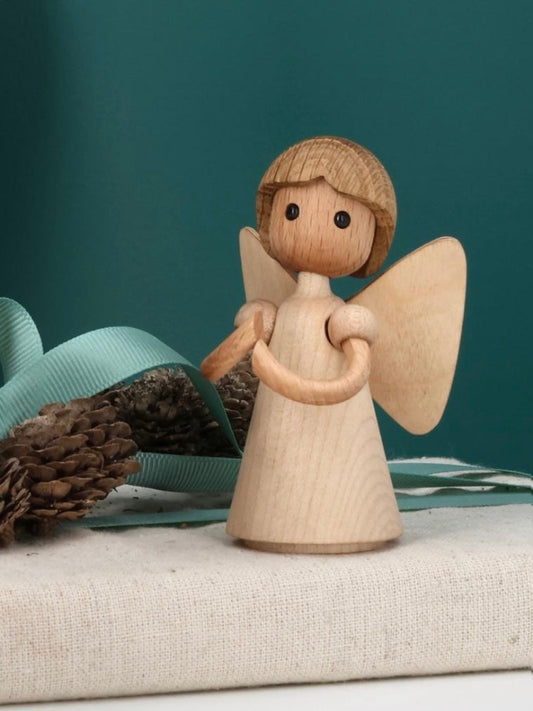 Wooden figure Aura Angel