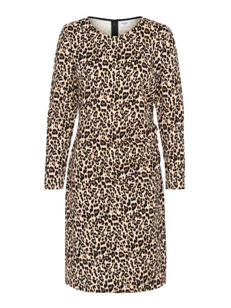 Jerseykleid Gennie SZ brown leo