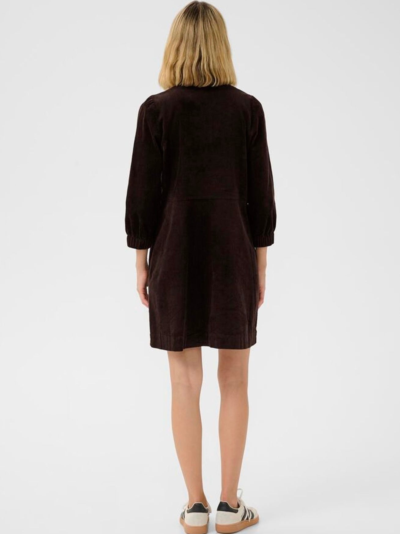 Cordkleid Eyvor PW ganache brown