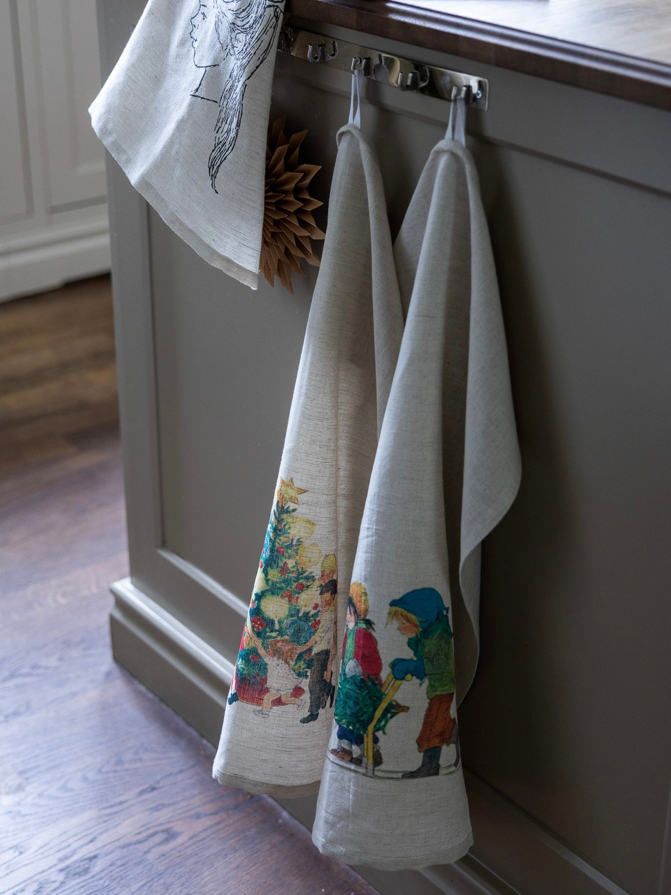 Küchenhandtuch Barnen i Bullerbyn, in 3 Ausführungen