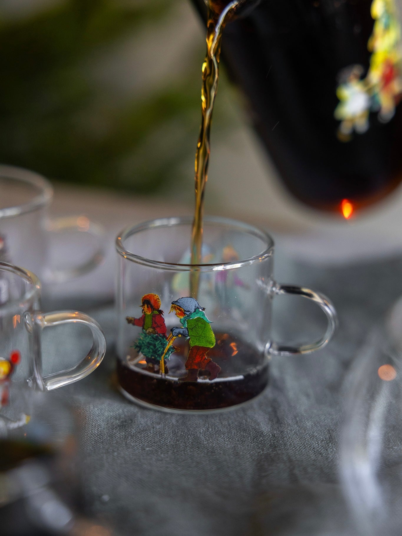 Drinking glasses Barnen i Bullerbyn set of 6