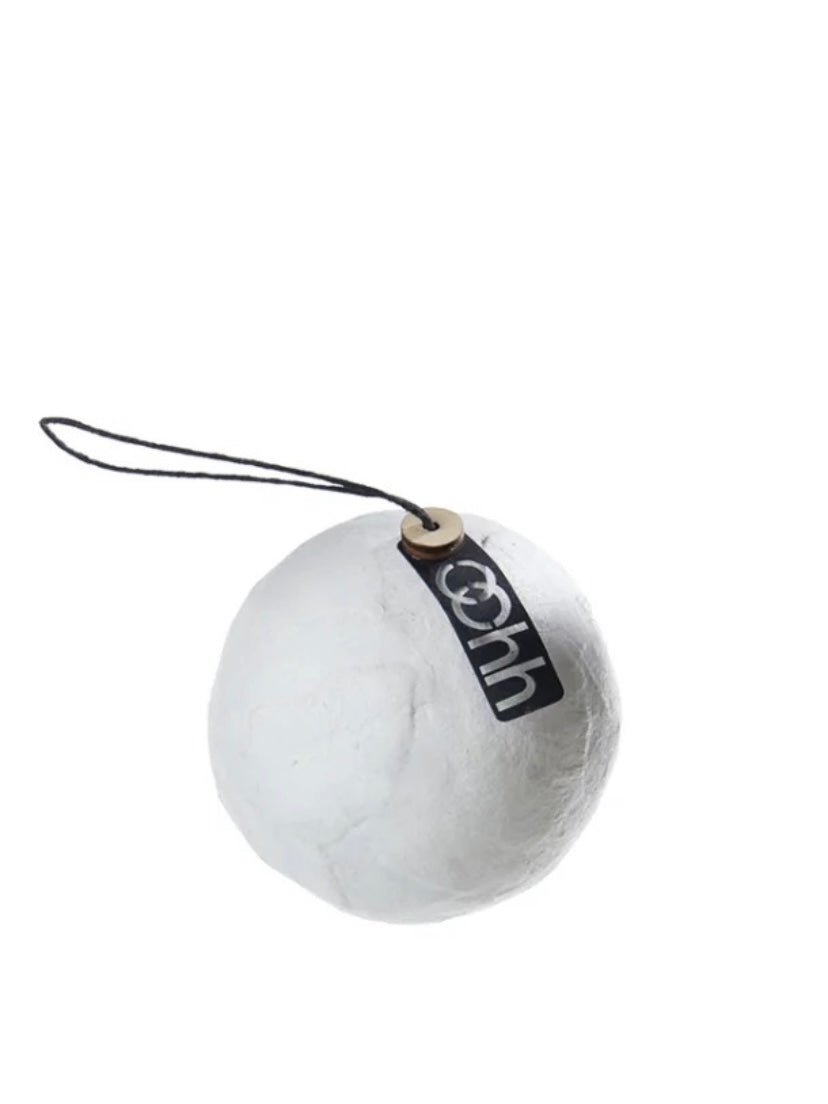 Decorative ball Pulp Balls white