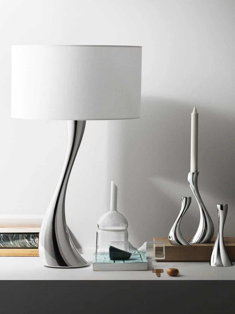 Tischlampe Cobra, in 2 Schirmfarben