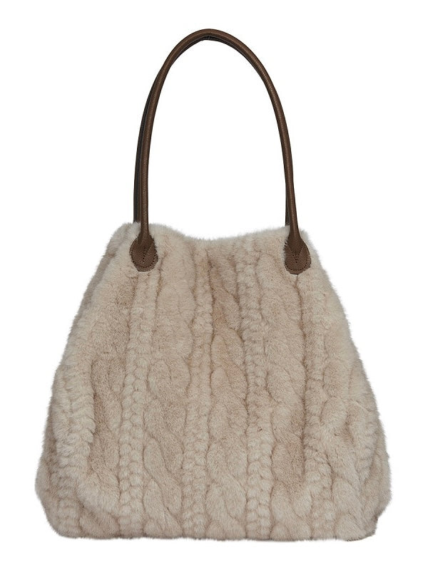 Schultertasche Aubrey cream