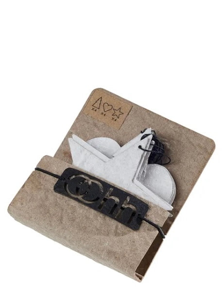 Christmas ornament Pulp white