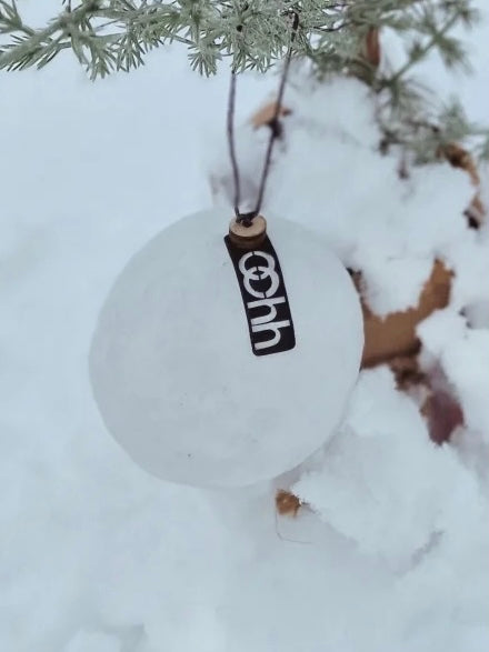 Decorative ball Pulp Balls white