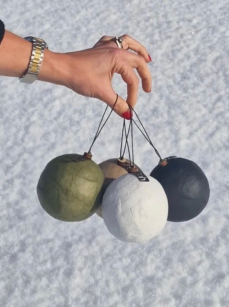 Decorative ball Pulp Balls white