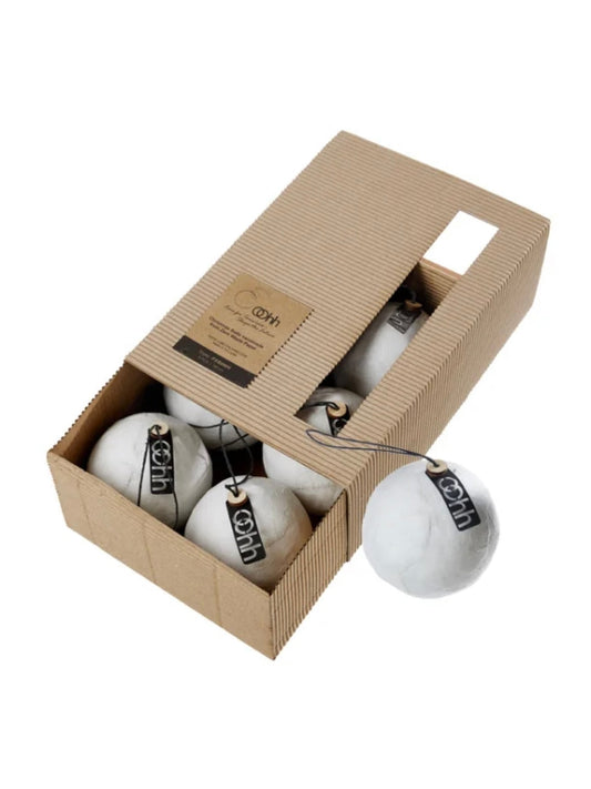 Decorative ball Pulp Balls white