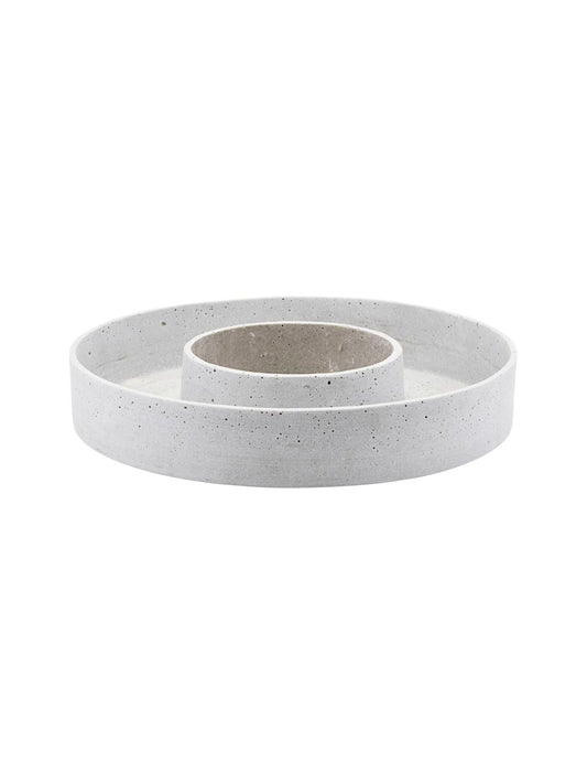Kerzenhalter HDThe Ring grau 35cm