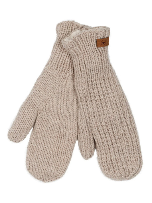 Strickfäustlinge Ulv sand