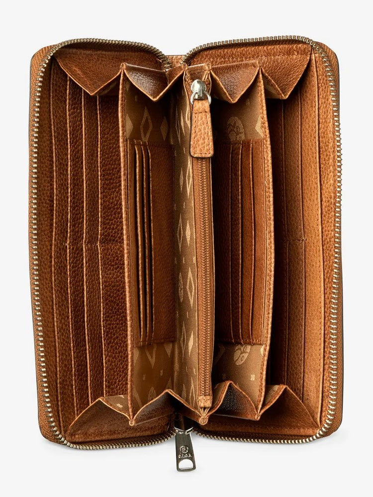 Portemonnaie Savita cognac