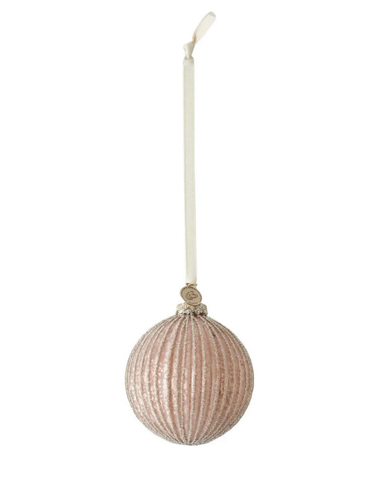 Weihnachtskugel Norille puderrosé