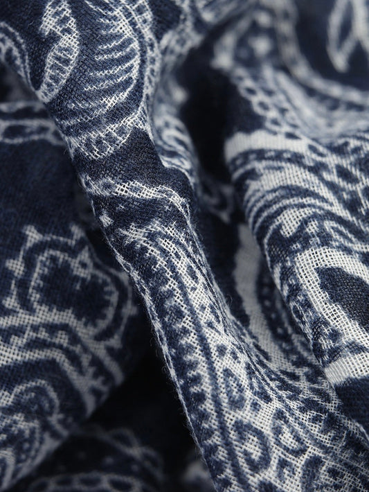 Wollschal Rylee navy