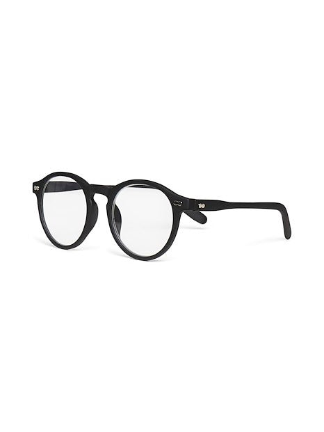 Kaday PW reading glasses, matte black, available in 4 strengths