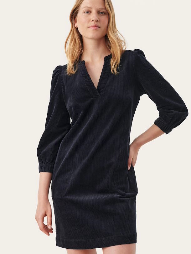 Cordkleid Ramita PW navy