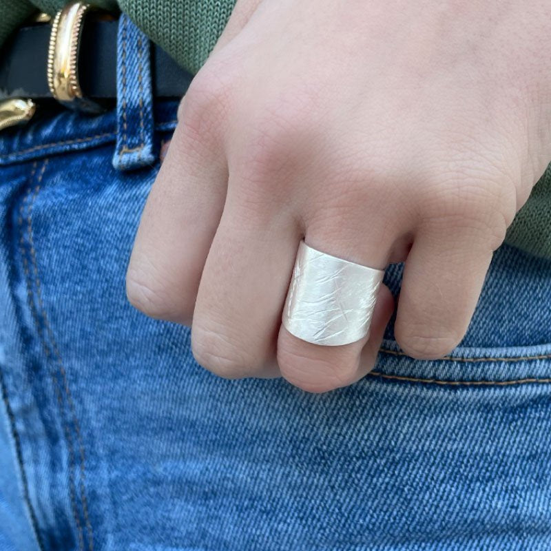 Ring Anita, in silber und gold