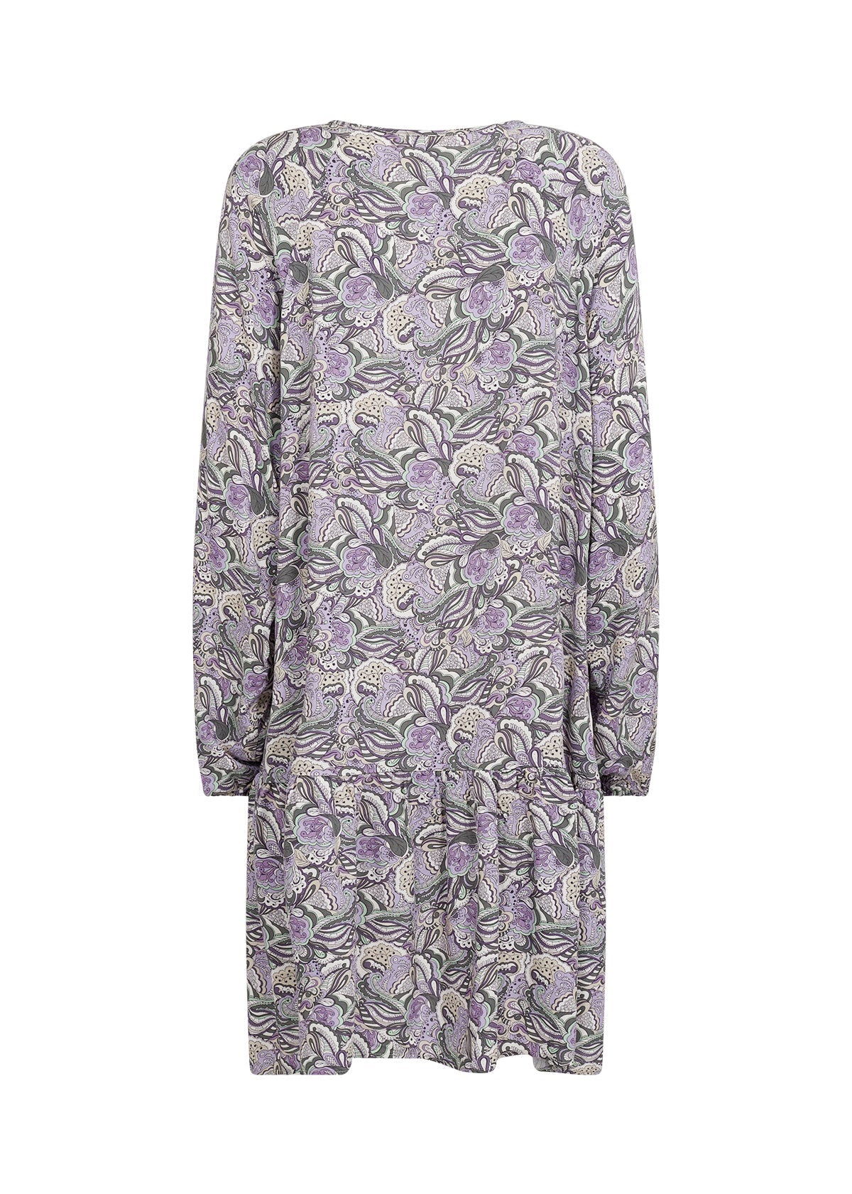 Stufenkleid SC-Adine 3 flieder/grau gemustert