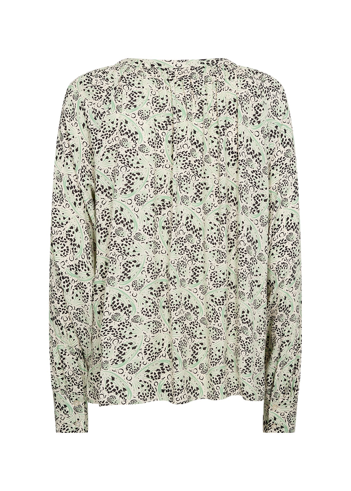 Blusenshirt SC-Agnes 2 hellgrün gemustert