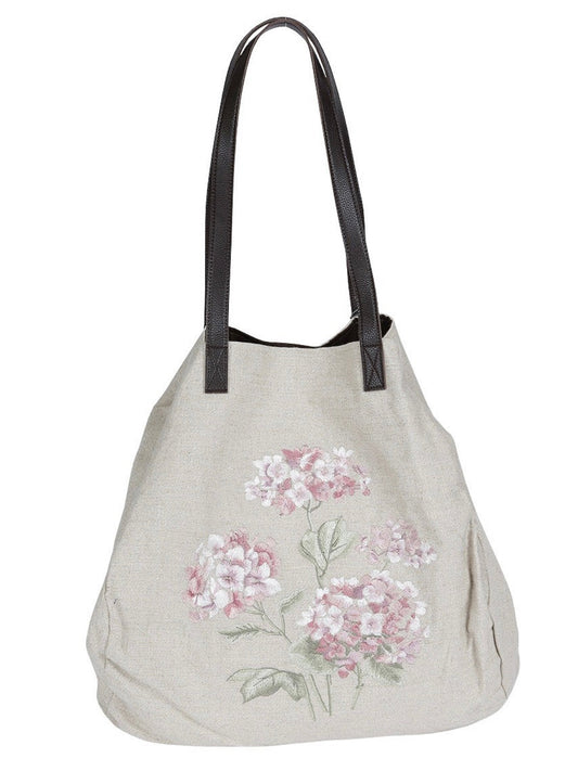 Schultertasche Amelie natur/rosé