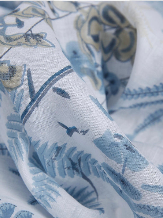 Fashion scarf Clara blue