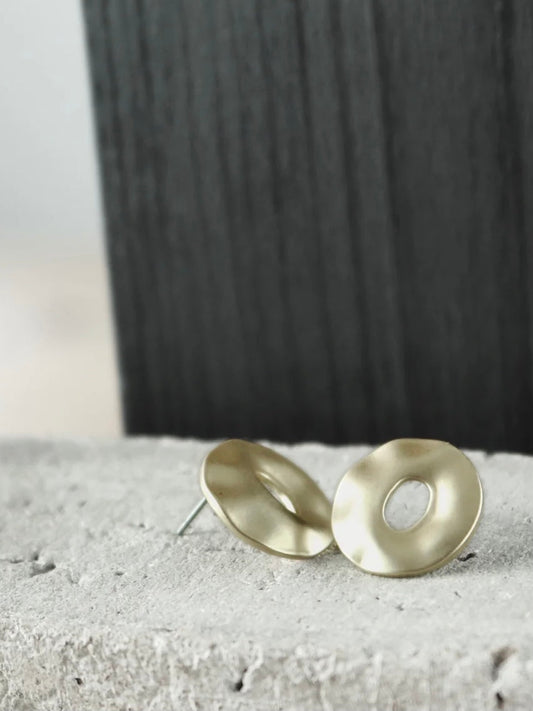 Ohrstecker Nostalgie Donut, in 2 Farben