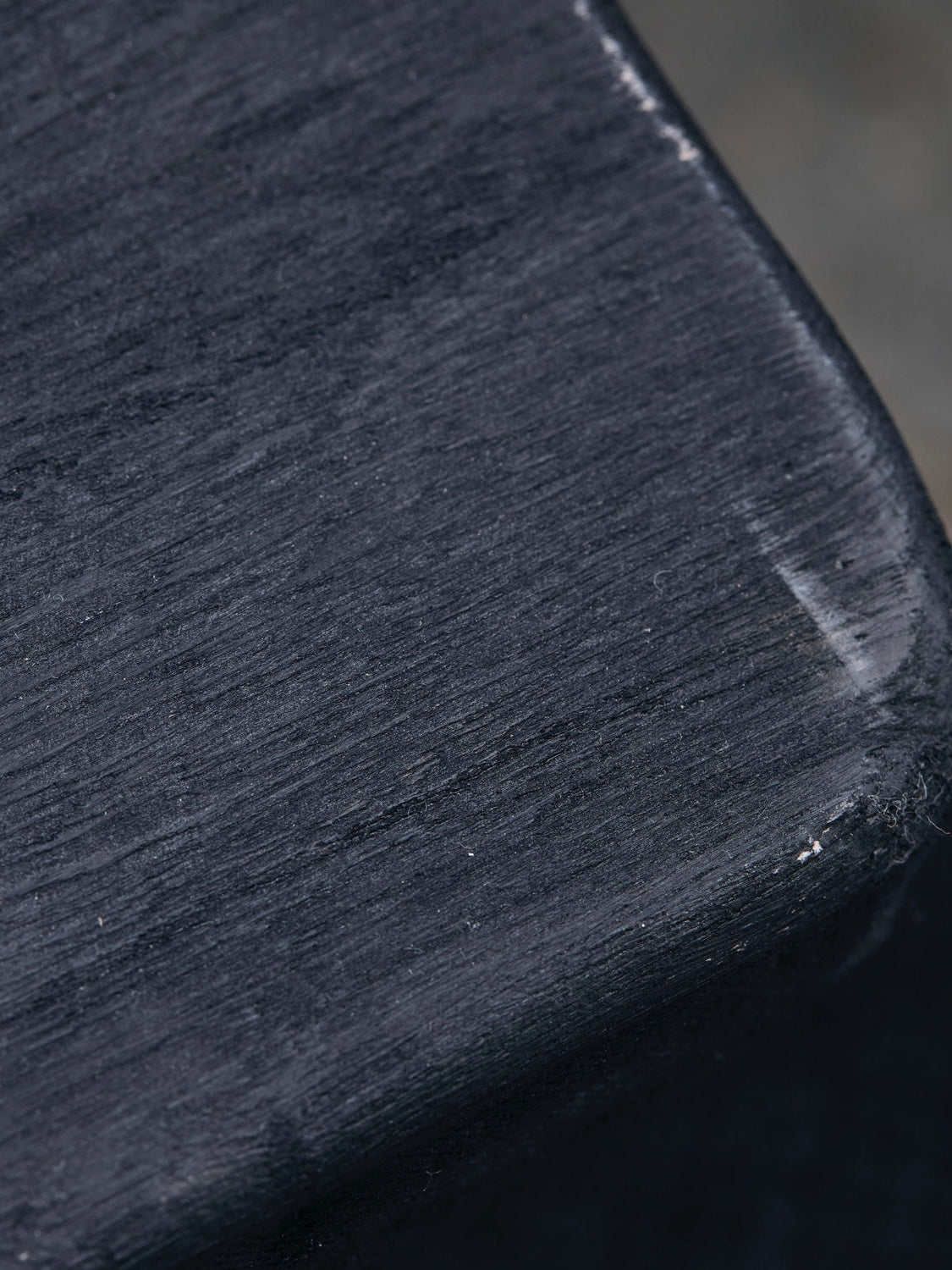 Holzbank Nadi schwarz, in 2 Größen