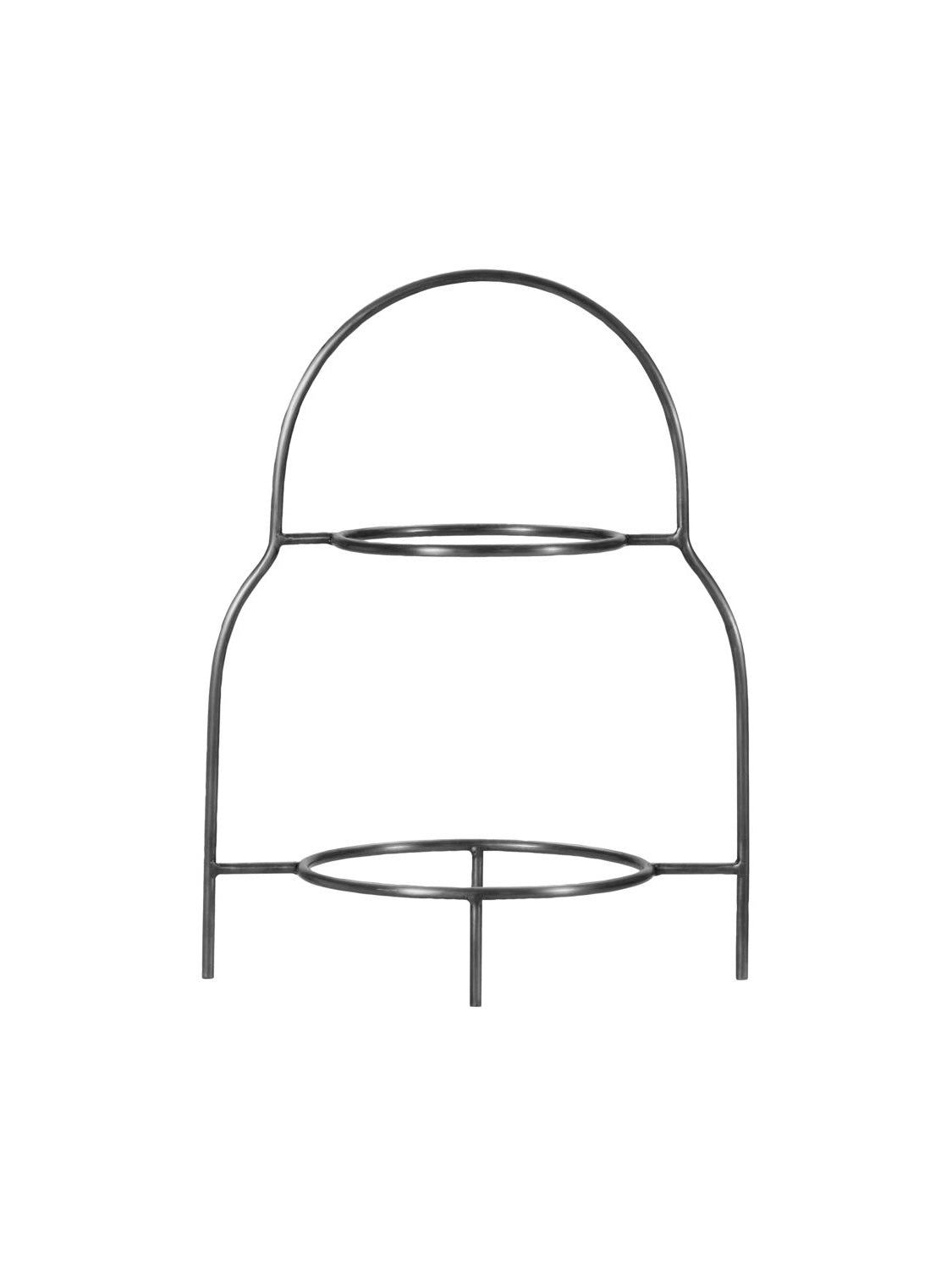 Tellerständer HDSana silber-finish