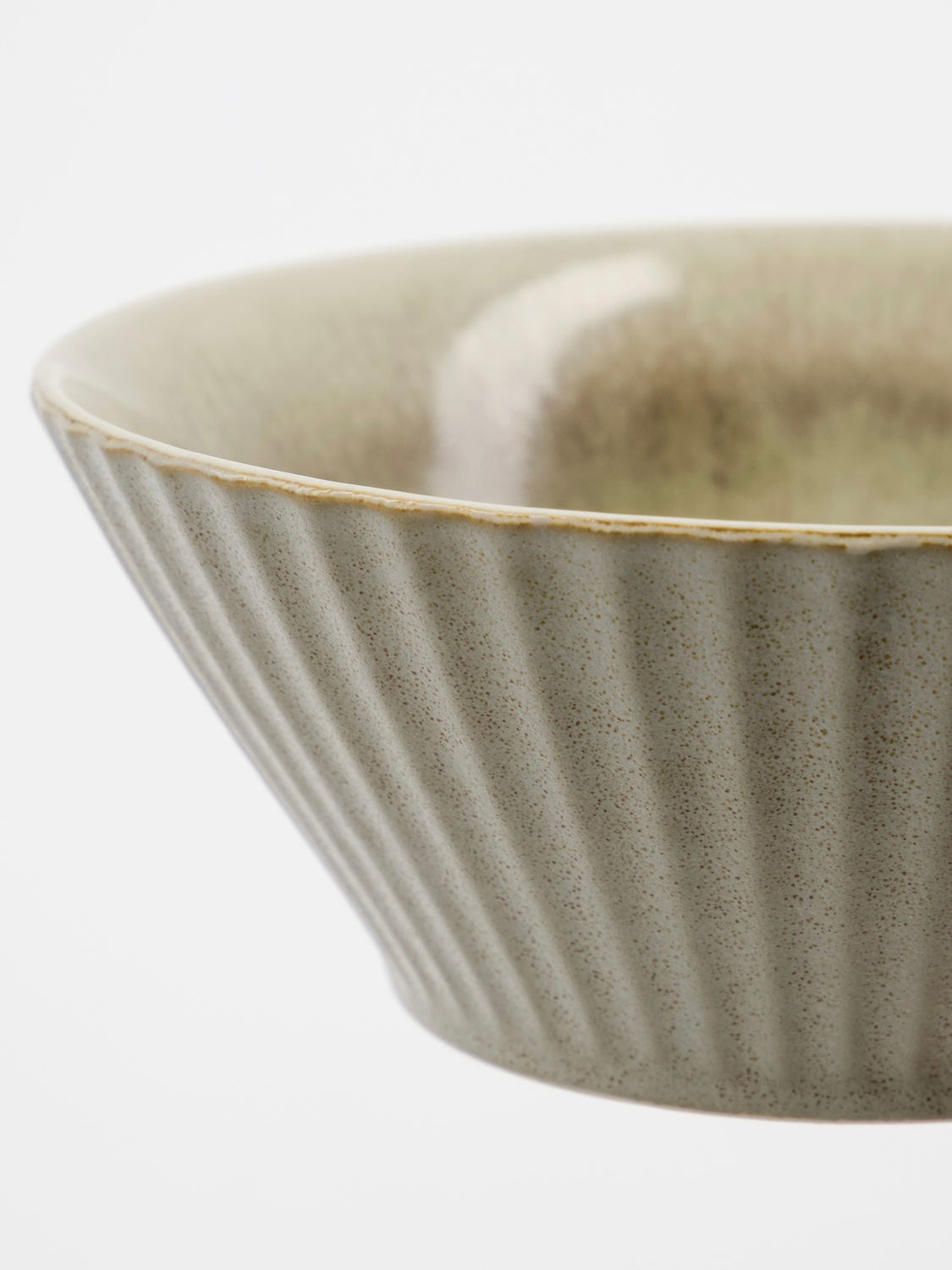 Müslischale HDpleat graubraun 15cm