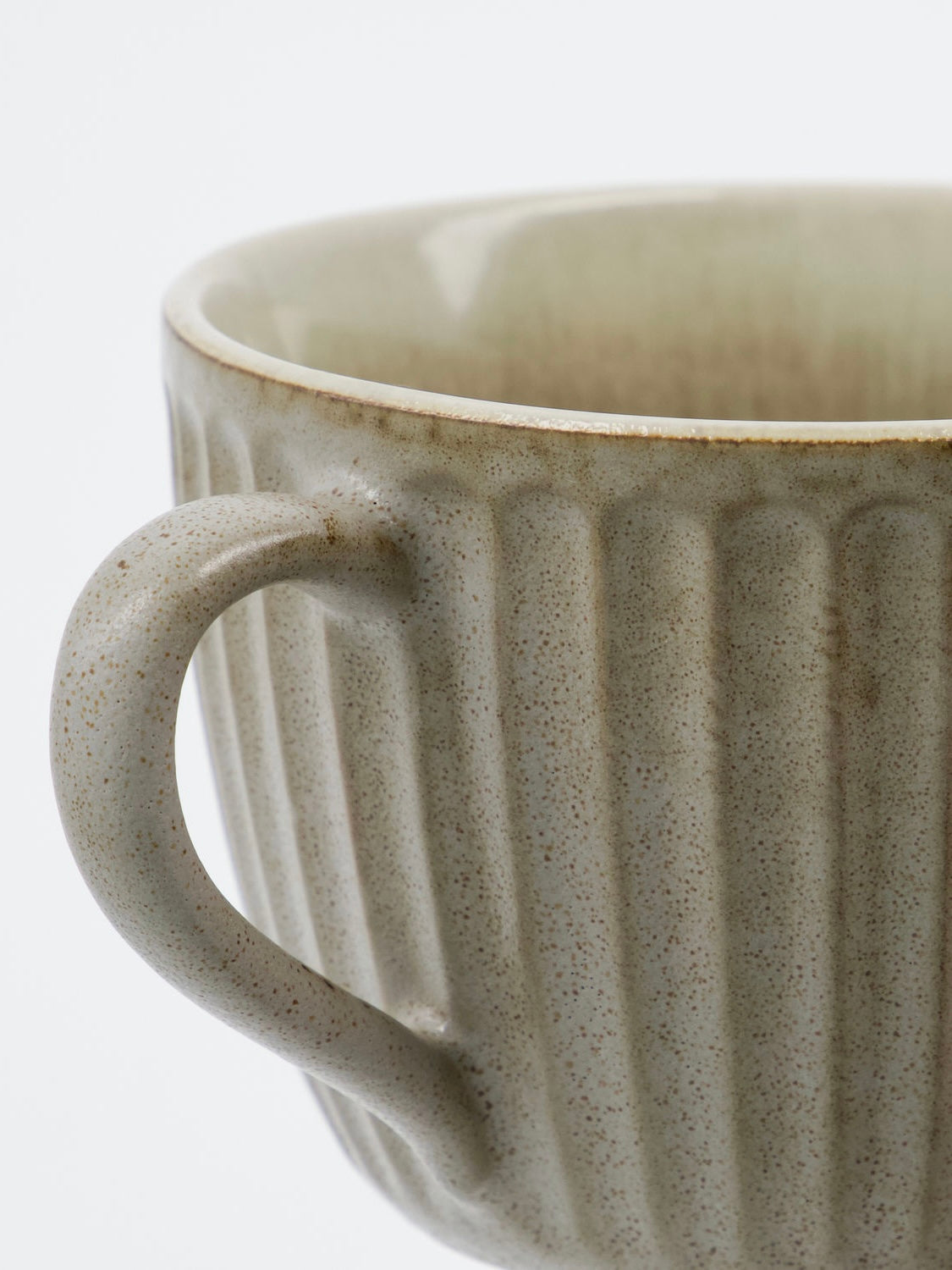 Kaffeebecher HDpleat graubraun 10,5cm