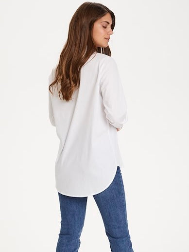 Hemdbluse Scarlet KA weiß
