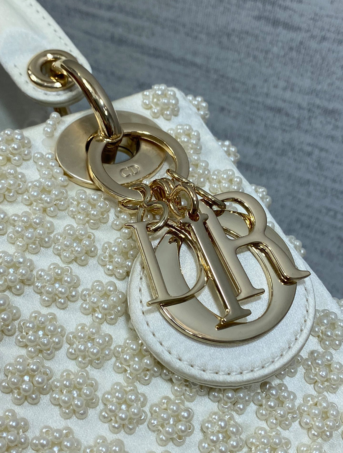 Leður axlartaska frá Christian Dior fyrir konur