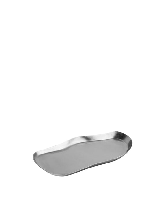 Tablett Mie S silver finish