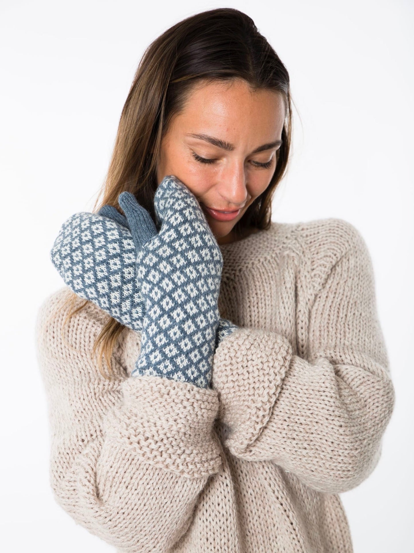 Strickfäustlinge Iris, in 3 Farben