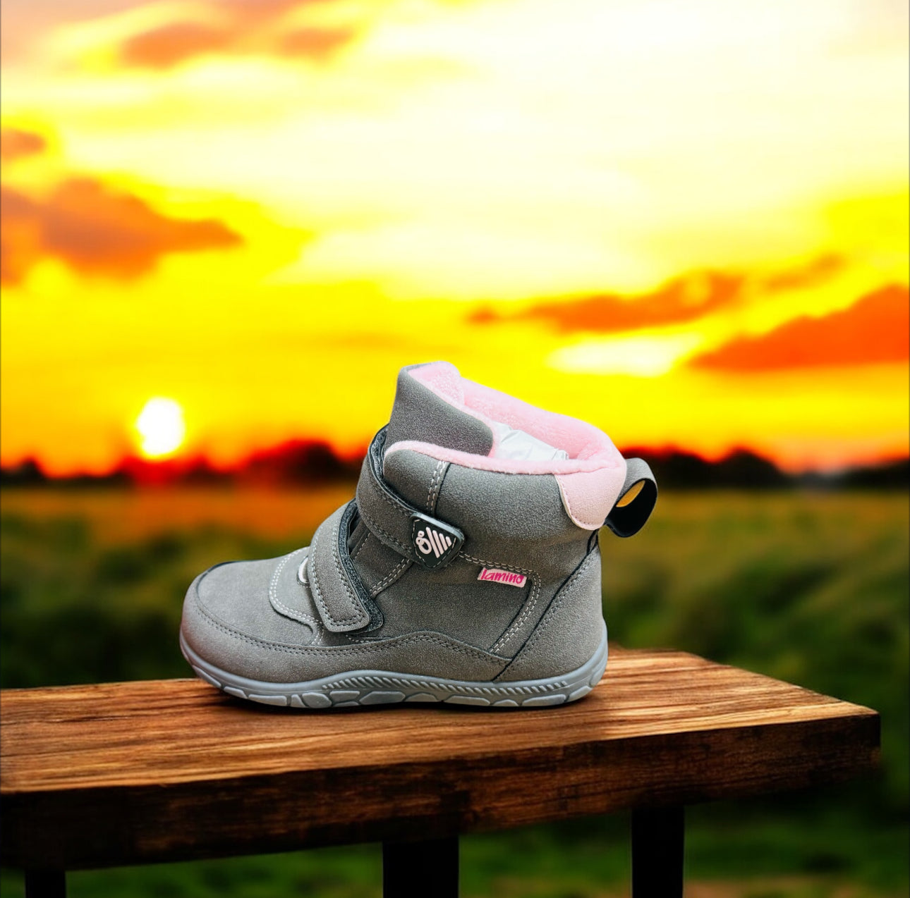 Lamino Pu vetrarskór fyrir börn
