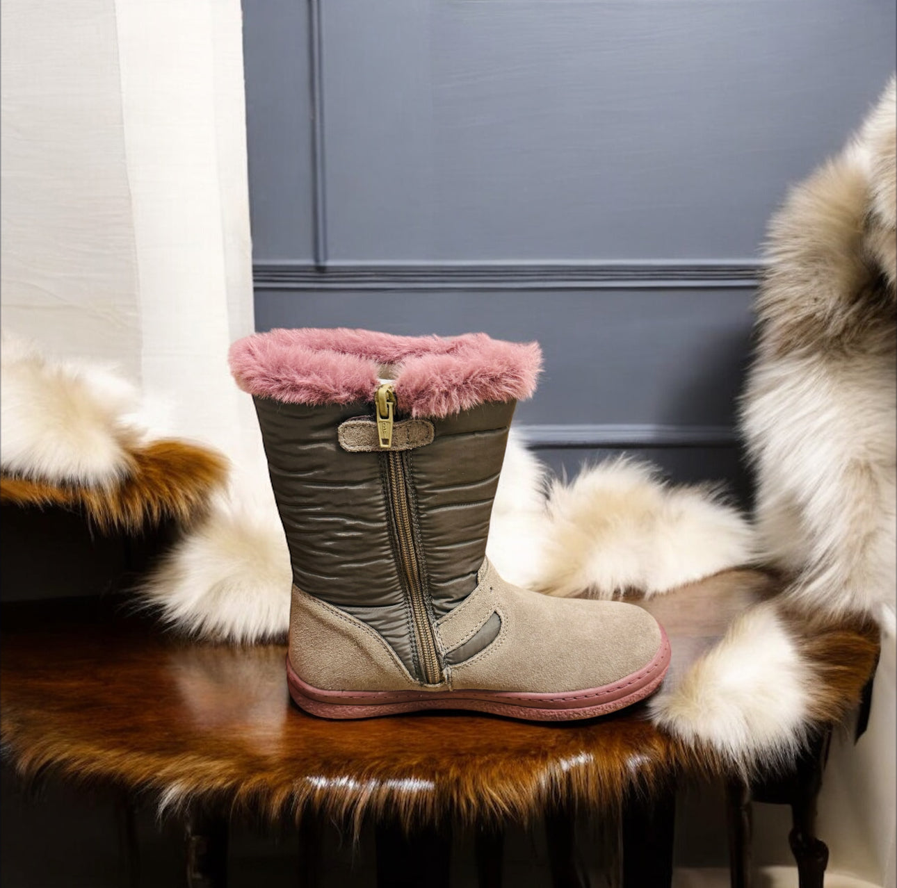 Lurchi Style Kinder Stiefel in Rosa Herstellernummer : PLS50483997 ( Letzte Stück )