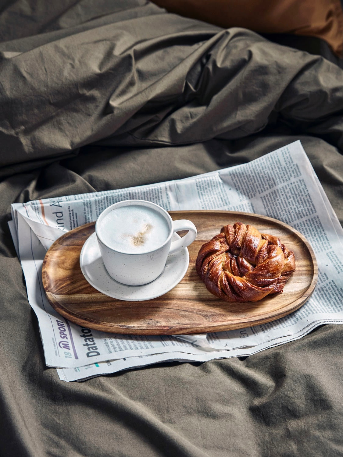 Holztablett HDWood oval large