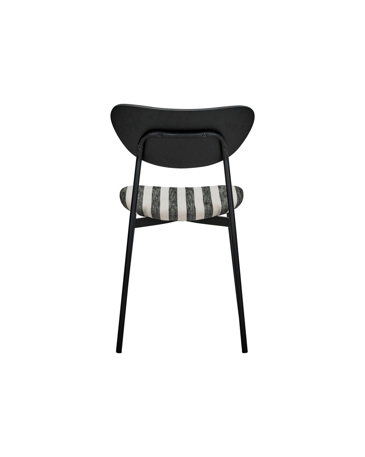Stuhl HDMust schwarz/weiß gesteift