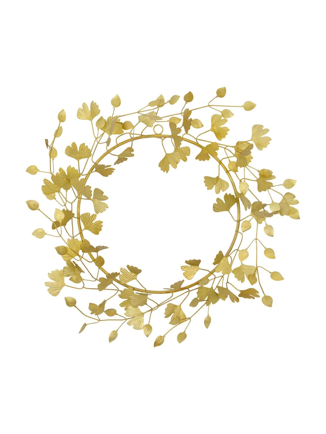 wreath HDTwigs brass