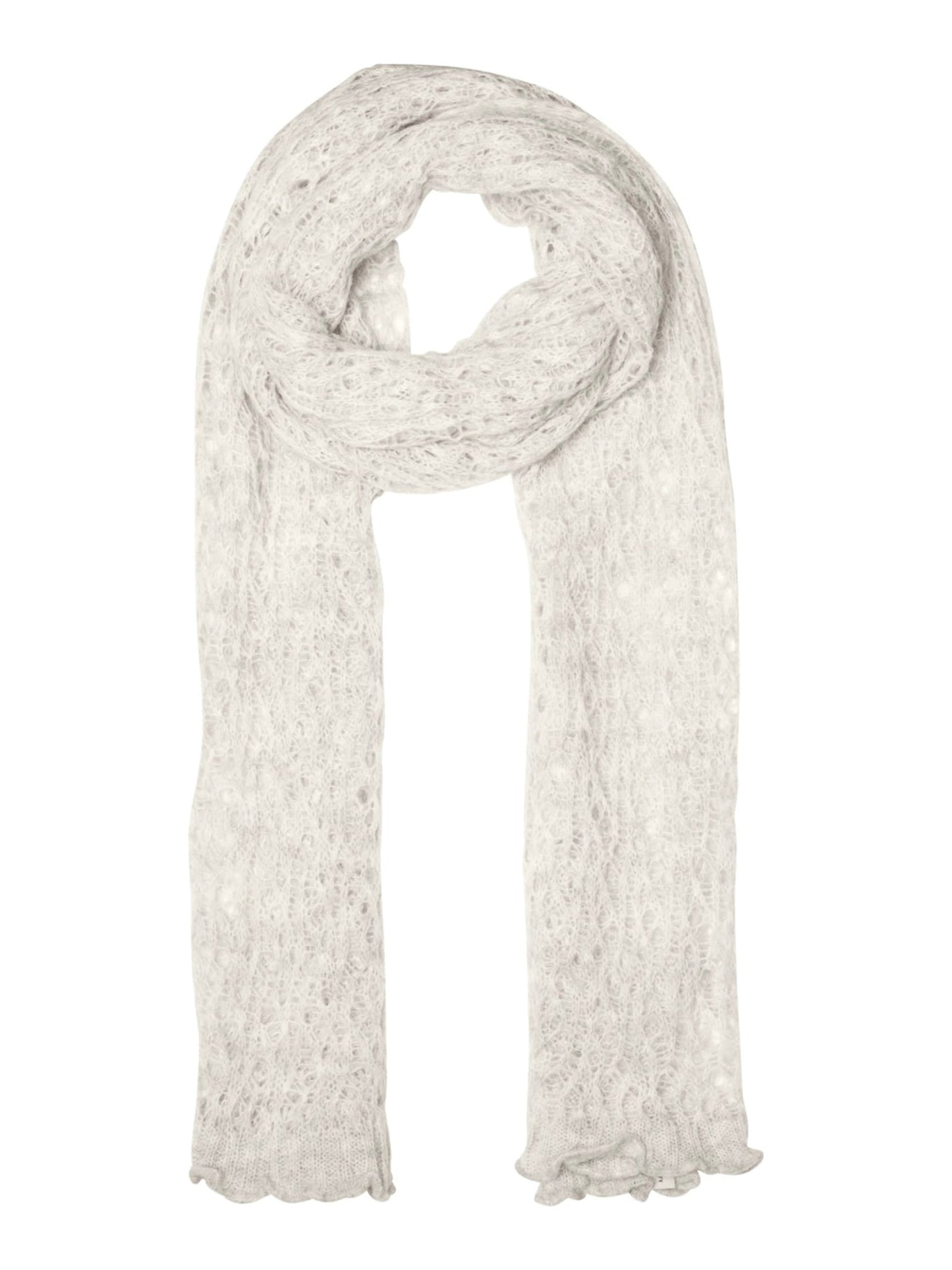 Modeschal Kabaja TT wollweiß