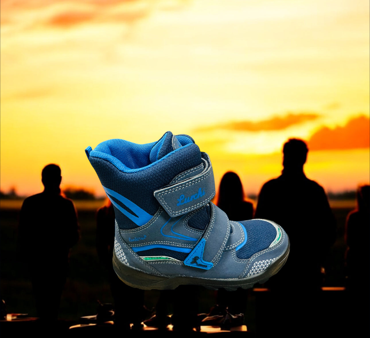 Lurchi KOSTA-TEX-S Kinderschuhe in Atlantic-Blue Herstellernummer: 63L1033018 ( Letzte Stück )
