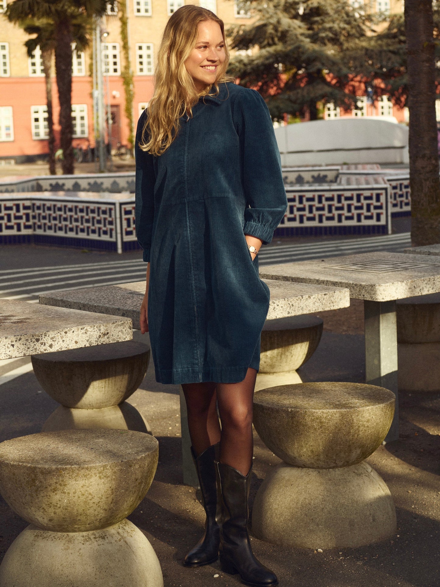 Cordkleid Eyvor PW key largo