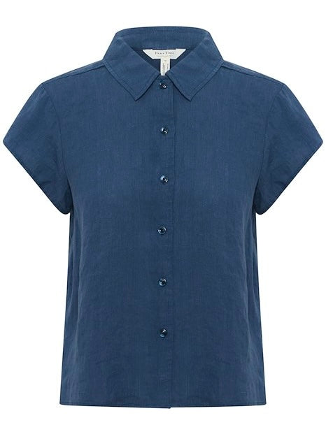 Leinenbluse Ritte PW, in 2 Farben