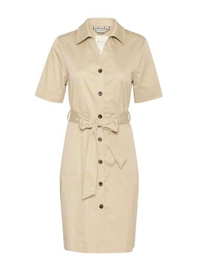 Hemdblusenkleid Razia PW white pepper