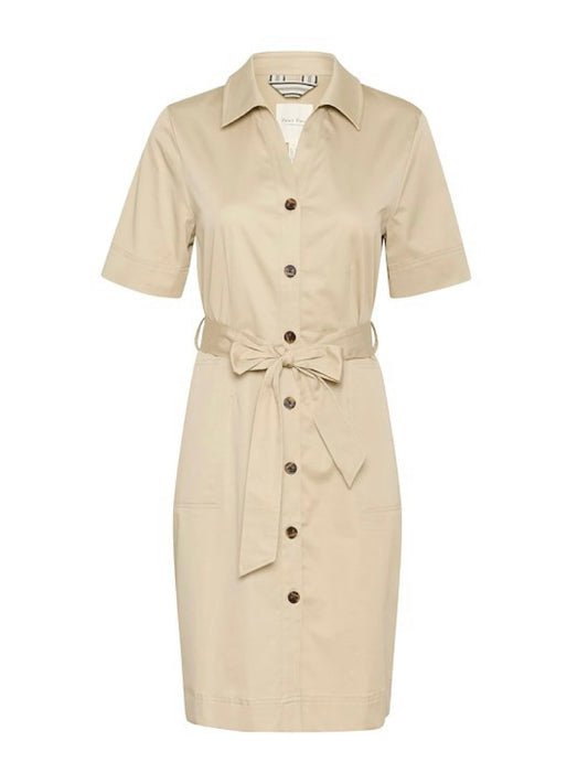 Hemdblusenkleid Razia PW white pepper