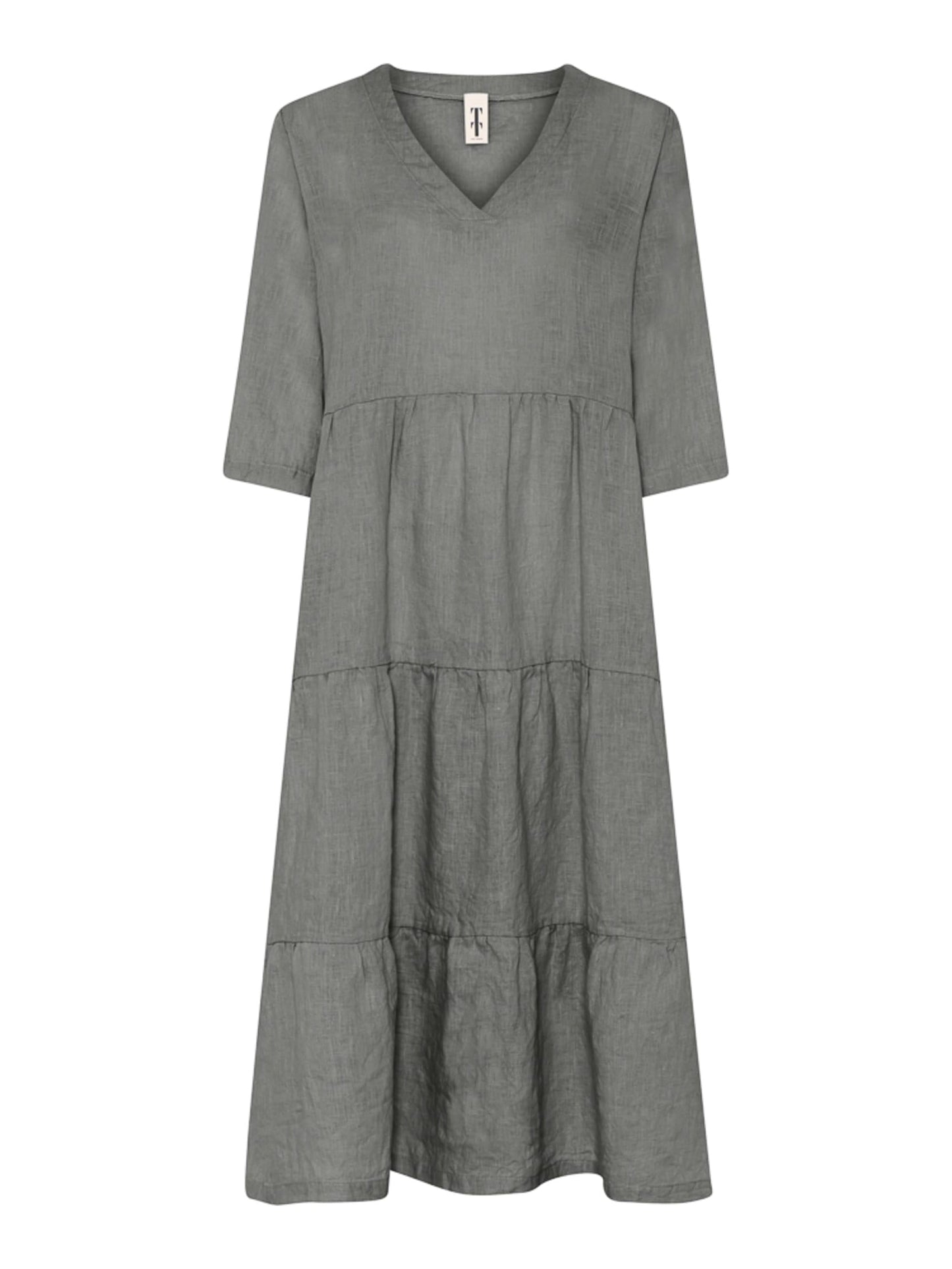 Leinenkleid Nikki TT lang, in mehreren Farben