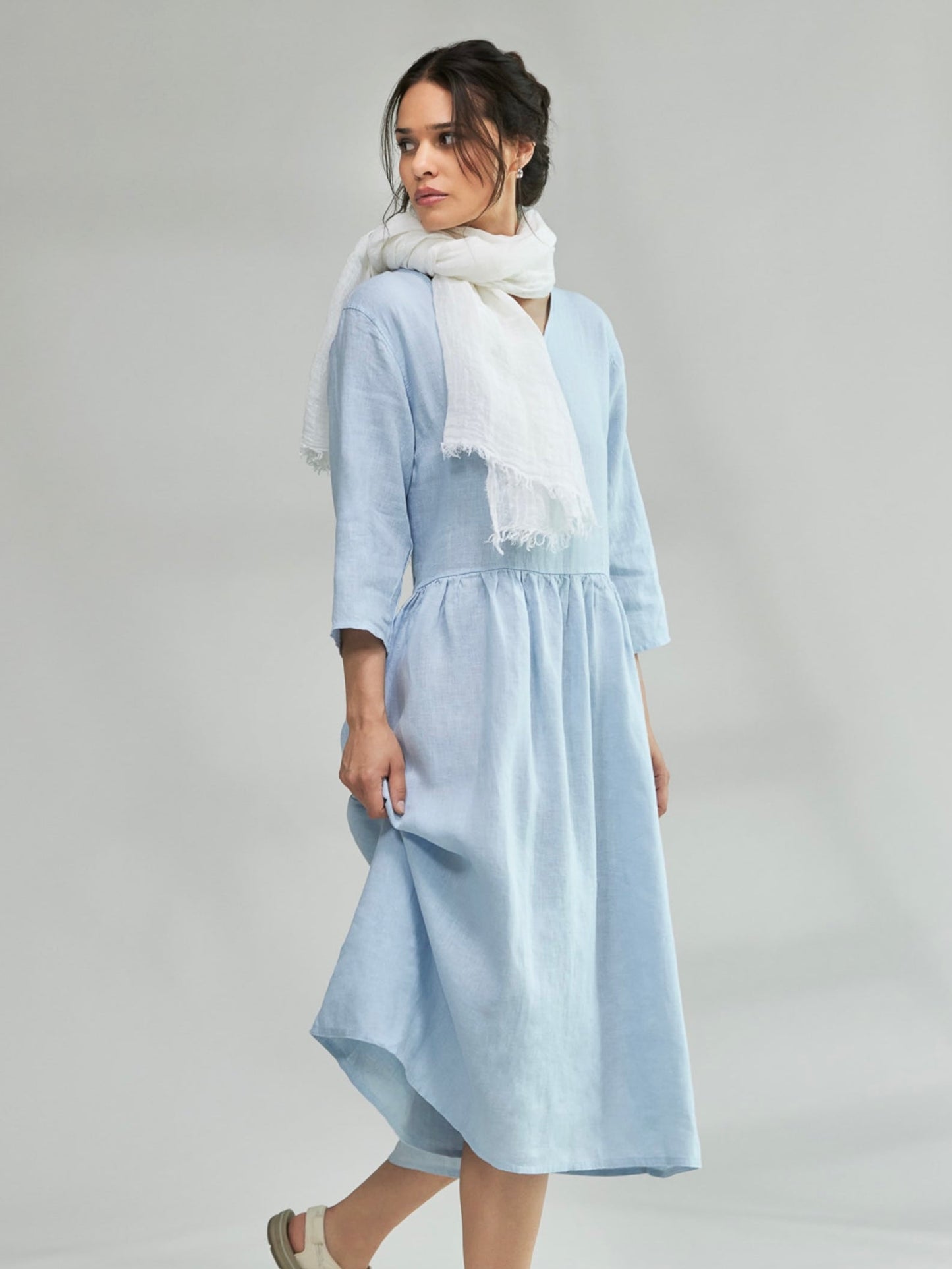 Leinenkleid Koko TT lang, in 2 Farben