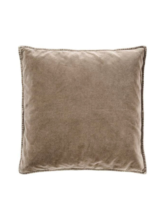 Decorative cushion linen grey